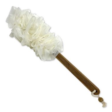 Haven&trade; Teakwood Mesh Pouf Wand. View a larger version of this product image.