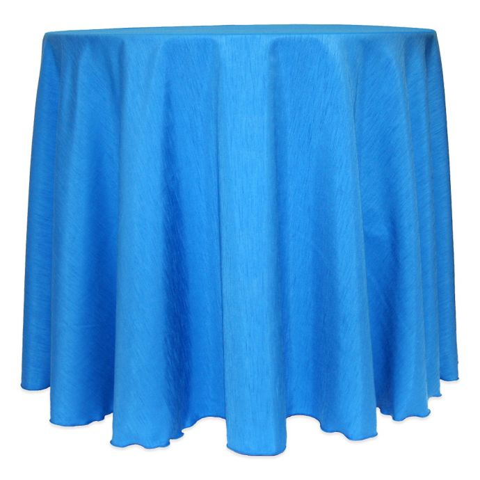 Majestic Satin Finished Round Tablecloth Bed Bath & Beyond