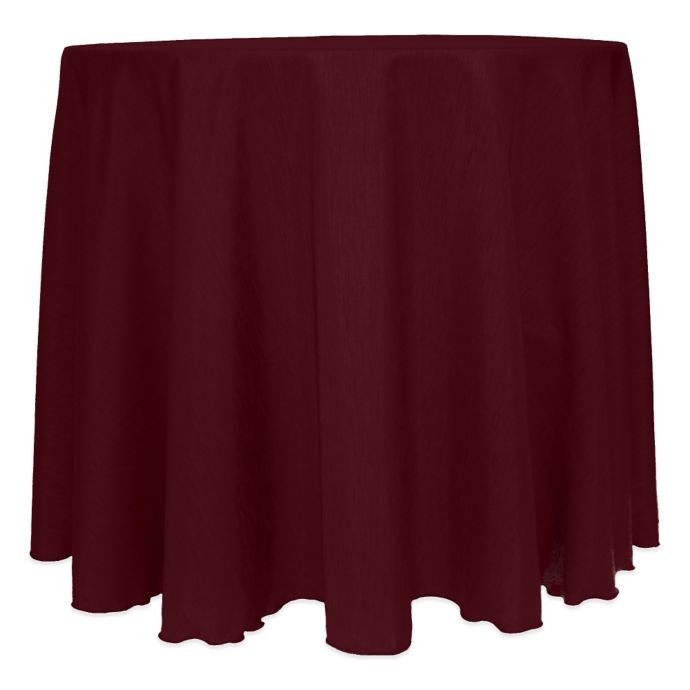 Majestic Satin Finished Round Tablecloth Bed Bath & Beyond