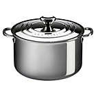 Alternate image 0 for Le Creuset&reg; 7 qt. Tri-Ply Stainless Steel Covered Stock Pot