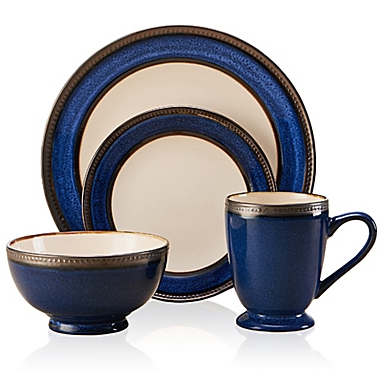 Pfaltzgraff&reg; Everyday Catalina 16-Piece Dinnerware Set in Cobalt. View a larger version of this product image.