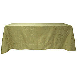 Miranda Damask 90-Inch x 156-Inch Oblong Tablecloth in Sage