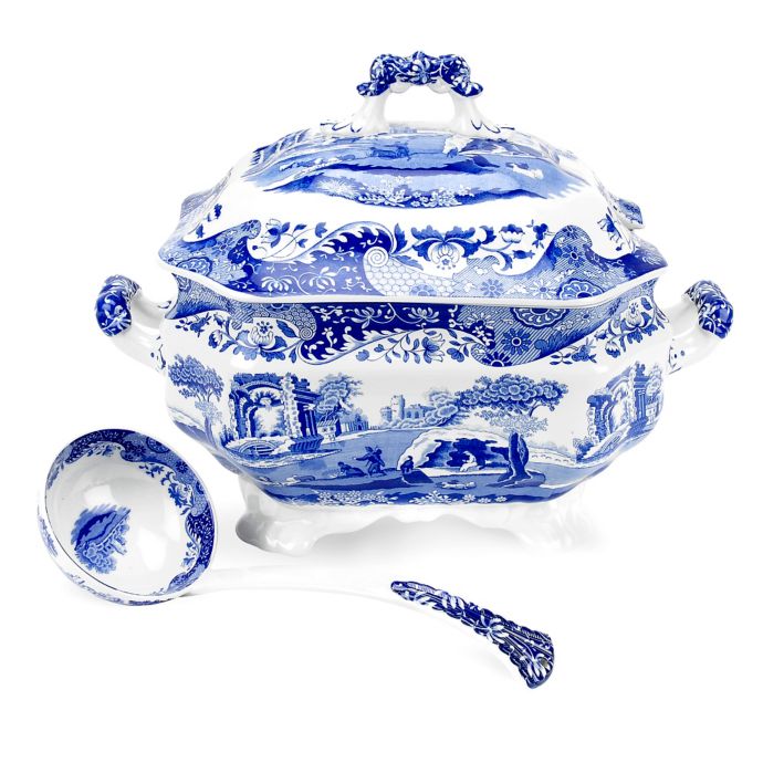 Spode® Blue Italian Soup Tureen with Ladle Bed Bath & Beyond