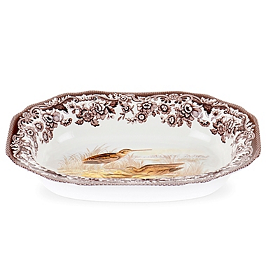 Spode&reg; Woodland Large Snipe Vegetable Dish. View a larger version of this product image.