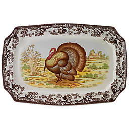 Spode® Woodland Turkey 17.5-Inch Platter