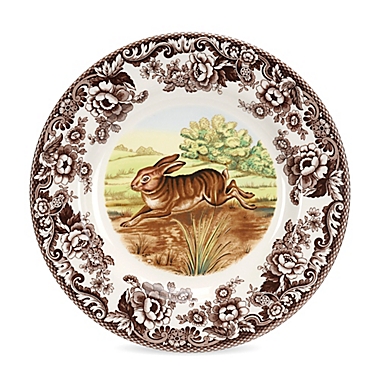 Spode&reg; Woodland Rabbit Dinner Plate. View a larger version of this product image.