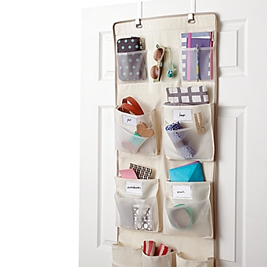 Real Simple&reg; 29-Pocket Over-the-Door Multipurpose Organizer. View a larger version of this product image.