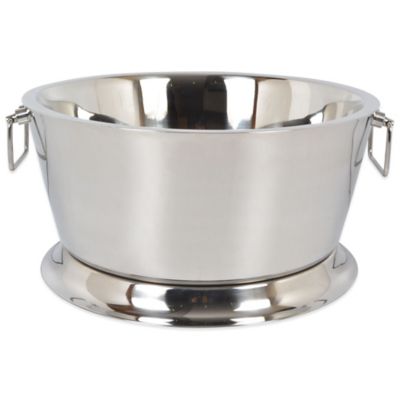 stainless steel ice tub