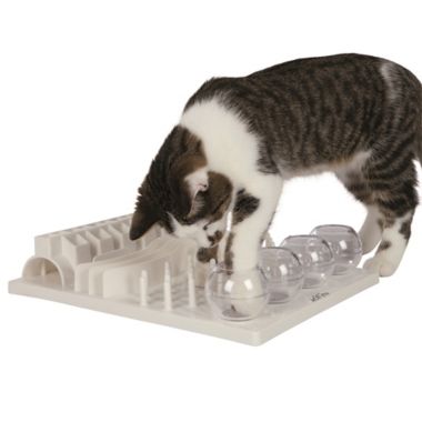 Trixie Pet Products 5-in-1 Cat Activity Center in White. View a larger version of this product image.