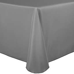 Basic Polyester 90-Inch sq. Tablecloth in Silver