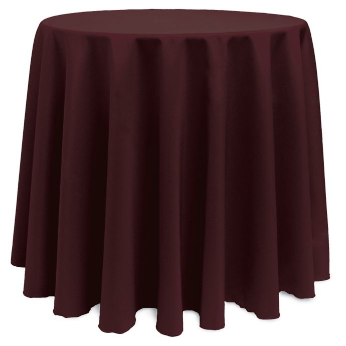 Basic Round Tablecloth Bed Bath & Beyond