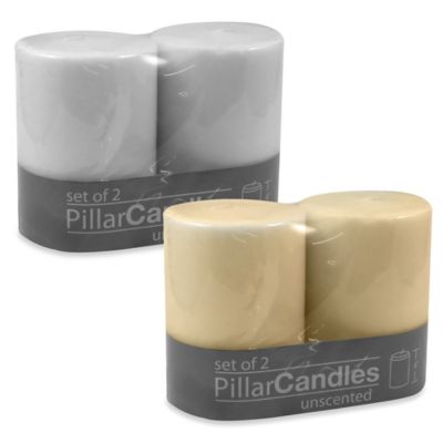 unscented candles