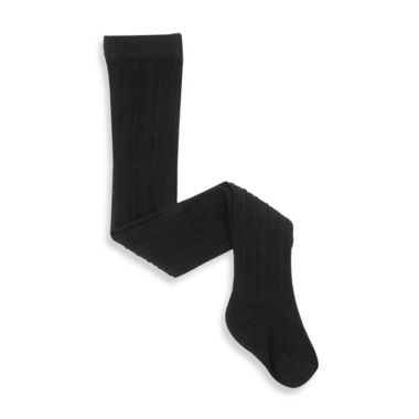 Capelli New York Cable Knit Tights in Black. View a larger version of this product image.