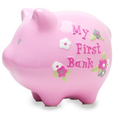 my first piggy bank