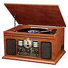 Alternate image 0 for Victrola&trade; Classic 6-in-1 Turntable with Bluetooth&reg; Speakers in Mahogany