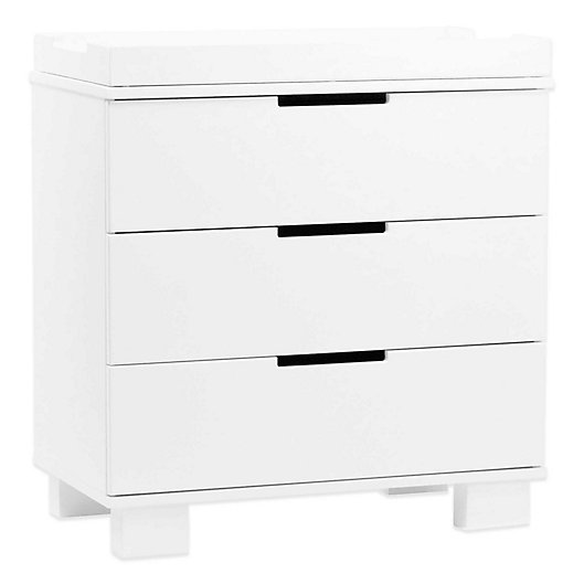 Alternate image 1 for Babyletto Modo 3-Drawer Changer Dresser in White