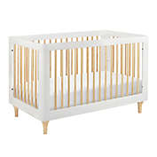 Babyletto Lolly 3-in-1 Convertible Crib in White/Natural