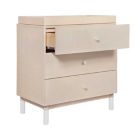 Alternate image 2 for Babyletto Gelato 3-Drawer Changer Dresser in Washed Natural