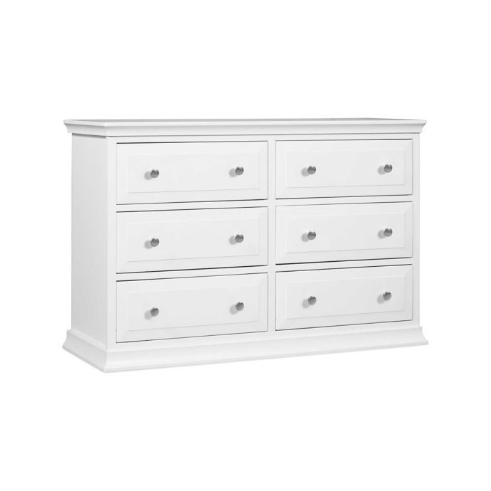 DaVinci Signature 6Drawer Double Dresser in White Bed Bath & Beyond