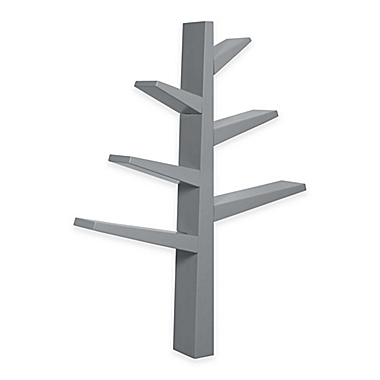 Babyletto Spruce Tree Bookcase in Grey. View a larger version of this product image.