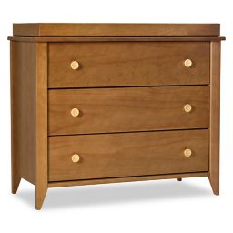 Babyletto Sprout 3-Drawer Changer Dresser in Chestnut