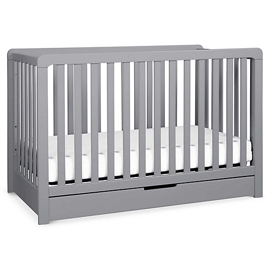 Alternate image 1 for carter's® by DaVinci® Colby 4-in-1 Crib with Drawer in Grey