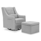 Alternate image 0 for Davinci Owen Glider and Storage Ottoman in Grey/Cream