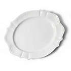 Alternate image 3 for Modern Farmhouse  Turkey Beaded 21-Inch Scalloped Oval Platter in White