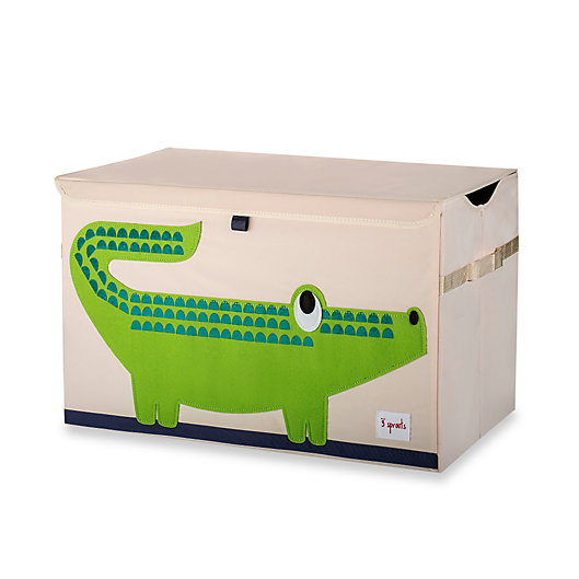 Alternate image 1 for 3 Sprouts Crocodile Toy Chest