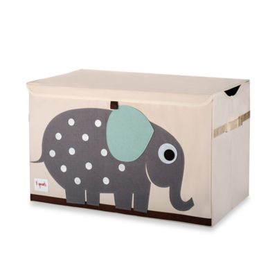 3 sprouts hippo toy chest