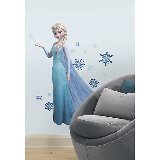Alternate image 1 for Disney® RoomMates Peel & Stick Giant Wall Decals in Elsa