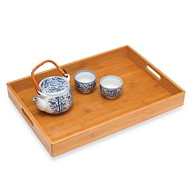 Lipper International Solid Bamboo Tray. View a larger version of this product image.