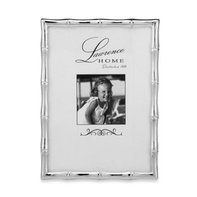 Lawrence Frames 4x6 Clarra Galvanized Metal Picture Frame Silver