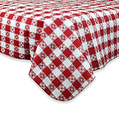 Checkered PEVA Tablecloth. View a larger version of this product image.