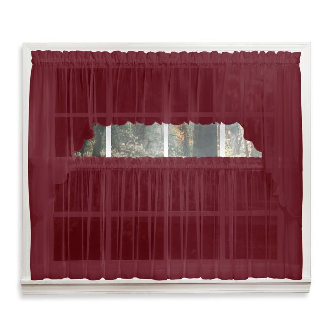 burgundy window shades