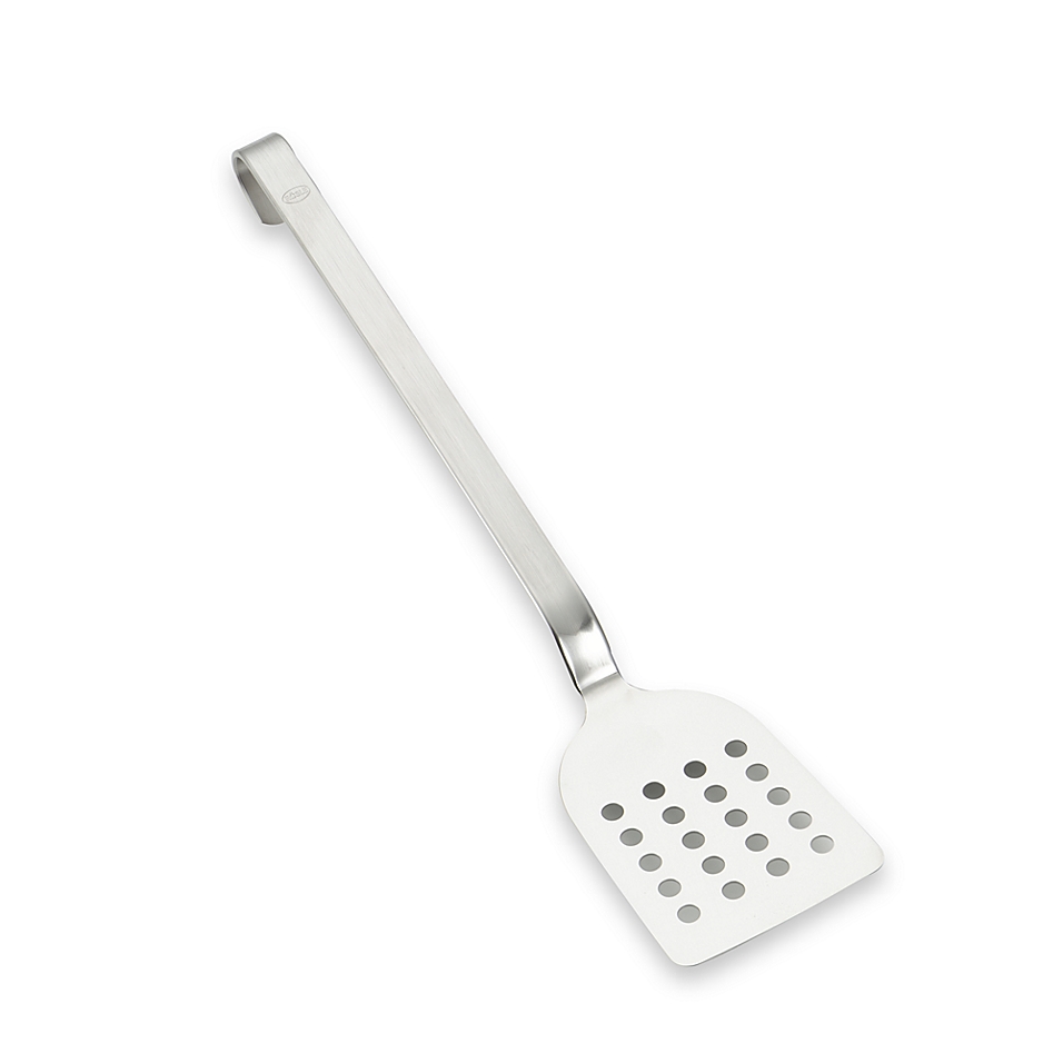 Rosle Perforated Angled Spatula Stainless Steel 