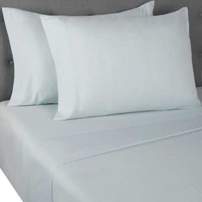 Simply Essential&trade; Truly Soft&trade; Microfiber Full Solid Sheet Set in Blue