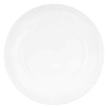 Everyday White&reg;  by Fitz and Floyd&reg; Beaded Dinner Plate. View a larger version of this product image.