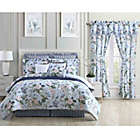 Alternate image 1 for Williamsburg Garden Images 4-Piece Full Comforter Set in Blue