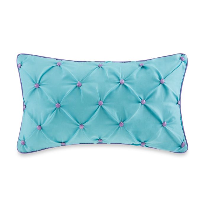 Julissa Oblong Throw Pillow in Aqua | Bed Bath & Beyond