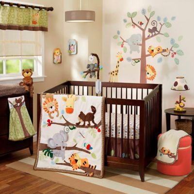 lambs and ivy 4 piece crib set