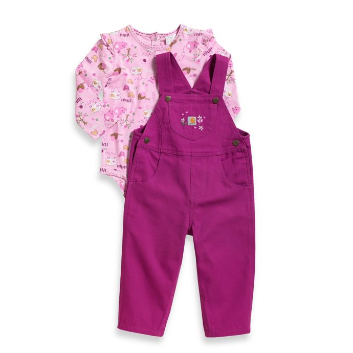 pink carhartt dungarees