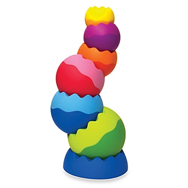 Fat Brain&reg; Tobbles Neo Infant Stacking Toy. View a larger version of this product image.