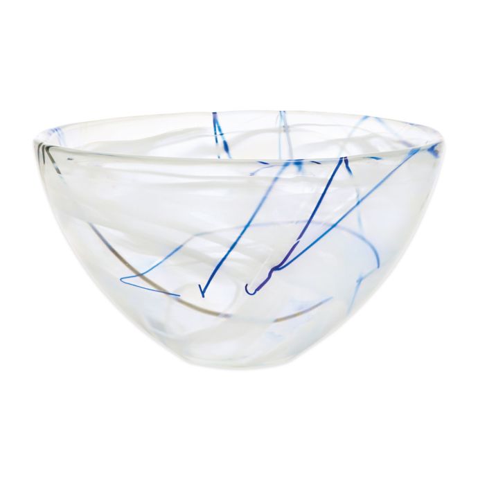 Kosta Boda Medium Contrast Bowl in White Bed Bath & Beyond