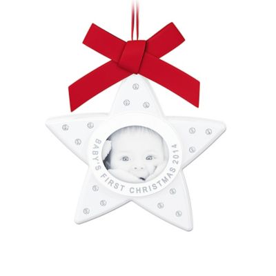 swarovski baby's first christmas ornament