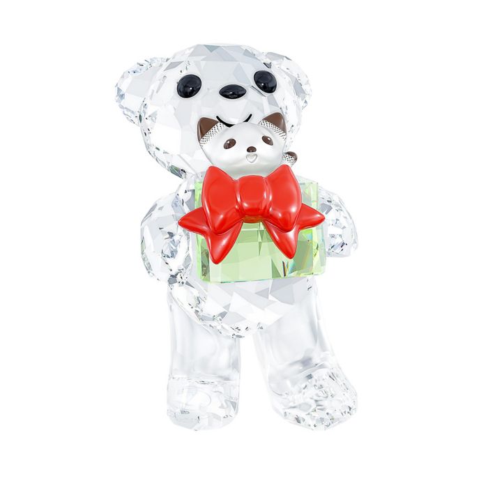 swarovski christmas bear