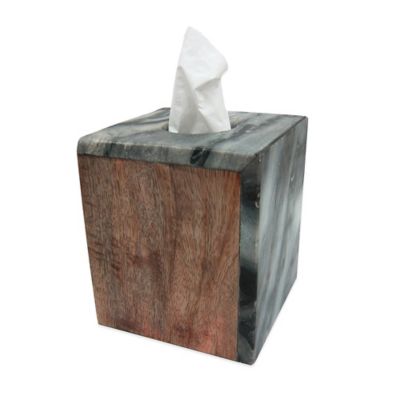 marble kleenex holder