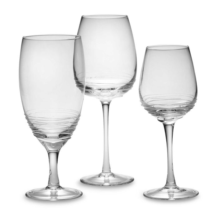 Mikasa® Swirl Clear Wine Glass Collection Bed Bath & Beyond