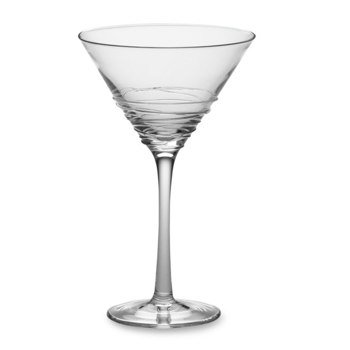 Mikasa® Swirl Martini Glass in Clear Bed Bath & Beyond