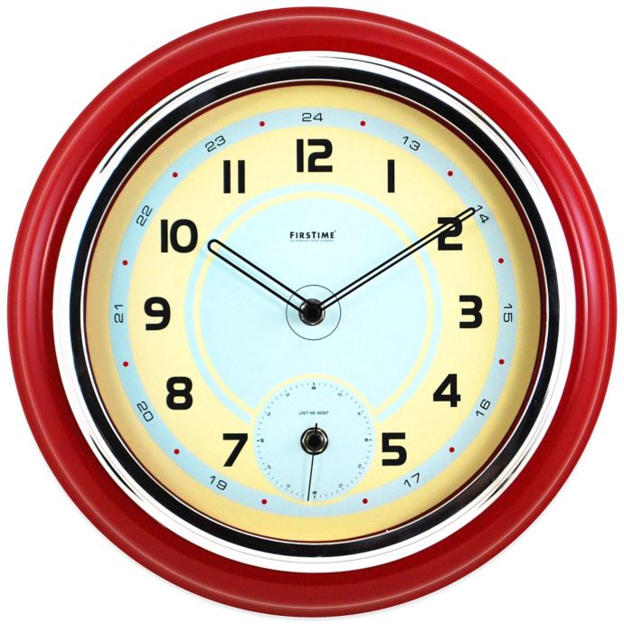 FirsTime® Classic Kitchen Wall Clock Bed Bath & Beyond